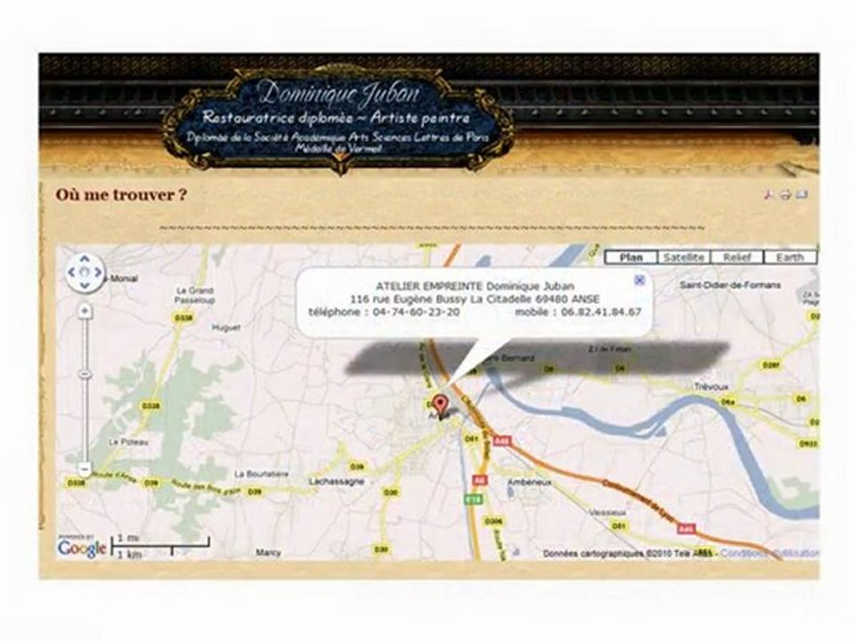 participation d'Agir avec Elles au forum "Entreprendre en Beaujolais" octobre 2010