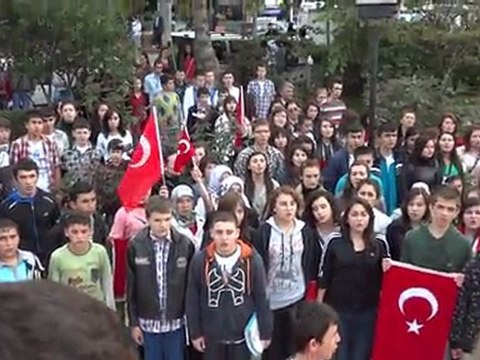 Giresun'un Gençleri Şehitlerimiz İçin Yürüdü Helal Olsun