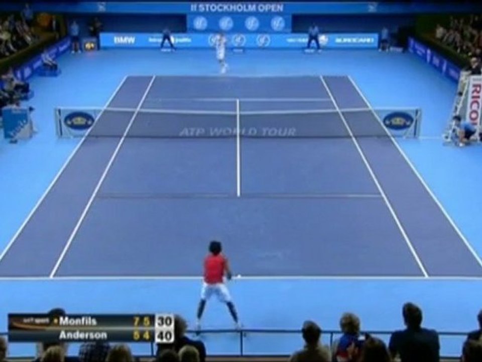 Stoccolma - Monfils batte Anderson, quarti