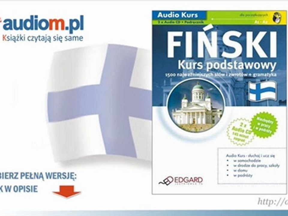 Język fiński dla początkujących - kurs audio mp3
