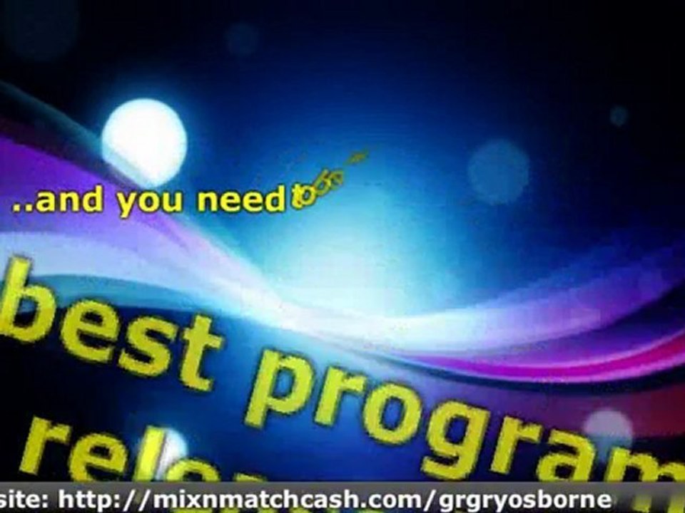 Breakthrough Mix N Match Money System Pays BIGG