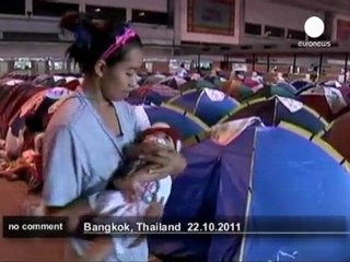 Les innondations ont gagné Bangkok - no comment