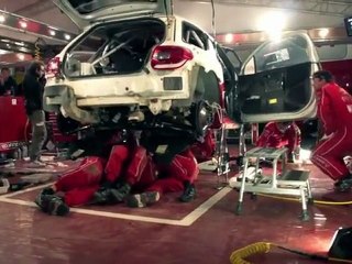 Citroën Racing - WRC 2011 - Rally espagne 2011 - SERVICE 75' Vendredi