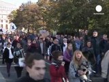 Second weekend of 'Occupy' protests in Germany