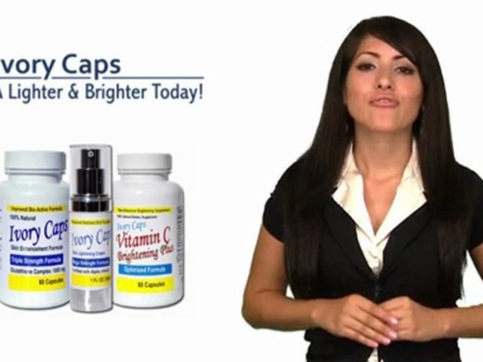 Glutathione Pills , IvoryCaps Skin Whitening works , Permanent Skin Lightening inside out