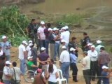 Dos heridos y seis detenidos deja enfrentamiento entre pobladores y policía en Ecuador