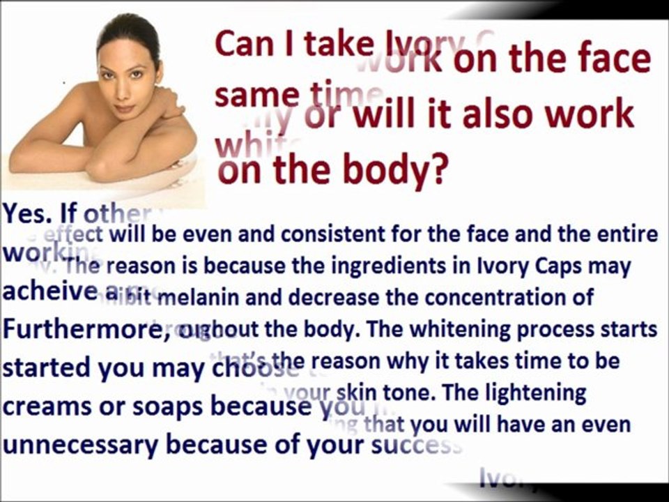 Which Skin Whitening ! Ivory Caps Review , IvoryCaps Skin Lightening Systems , Glutathione Pills