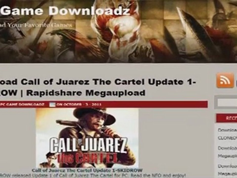 CALL OF JUAREZ THE CARTEL ( full game free download ) CRACK inside