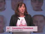 Discours de Laurianne Deniaud lors de la convention d'investiture de François Hollande