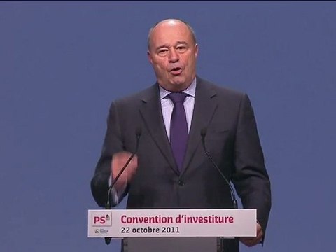 Discours de Jean Michel Baylet lors de la convention d'investiture de François Hollande