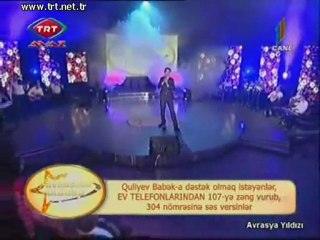Quliyev Babak Ala gözlüm Avrasya yıldızı Azerbaycan TRT