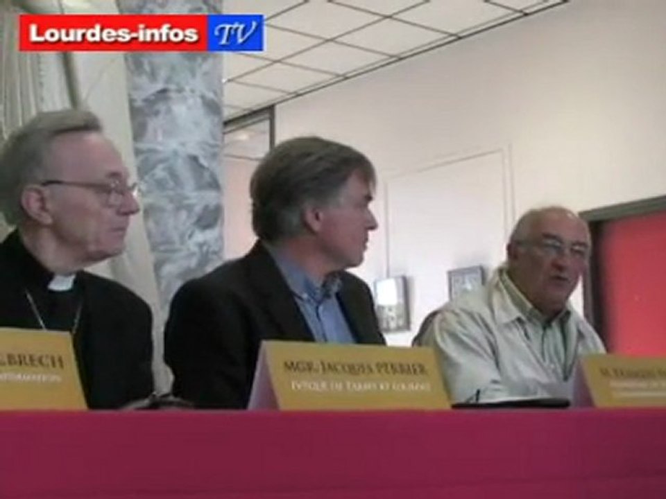Les choristes à Lourdes avec Ancoli 28 au 30 octobre 2011