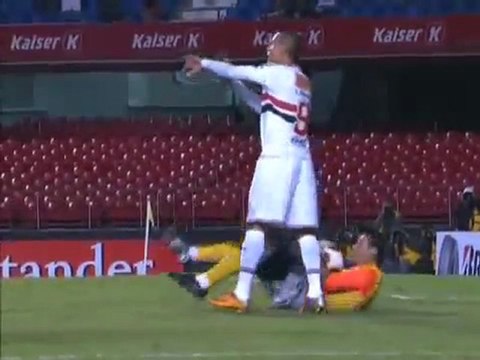 São Paulo 1x0 Libertad PAR MELHORES MOMENTOS Copa Sulamericana 2011 19102011
