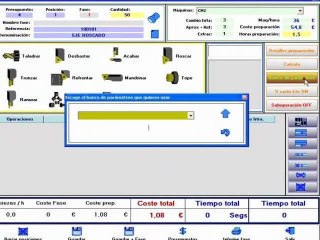 SOFTWARE DE CALCULO DE TIEMPO Y COSTE DE MECANIZADO