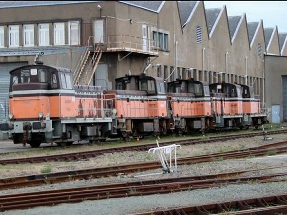 Trains dans l'ouest