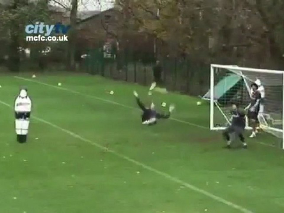 Superbe bicyclette du gardien Joe Hart !