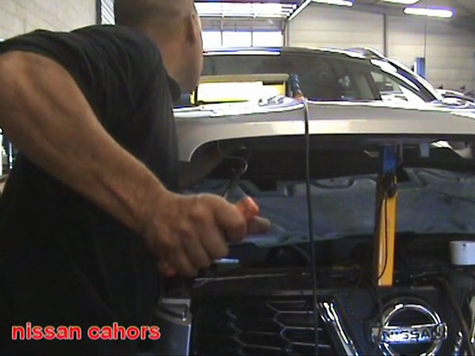 débosselage sans peinture sur carrosserie chez nissan cahors laudis