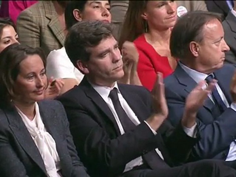 Discours de François Hollande à la convention d'investiture