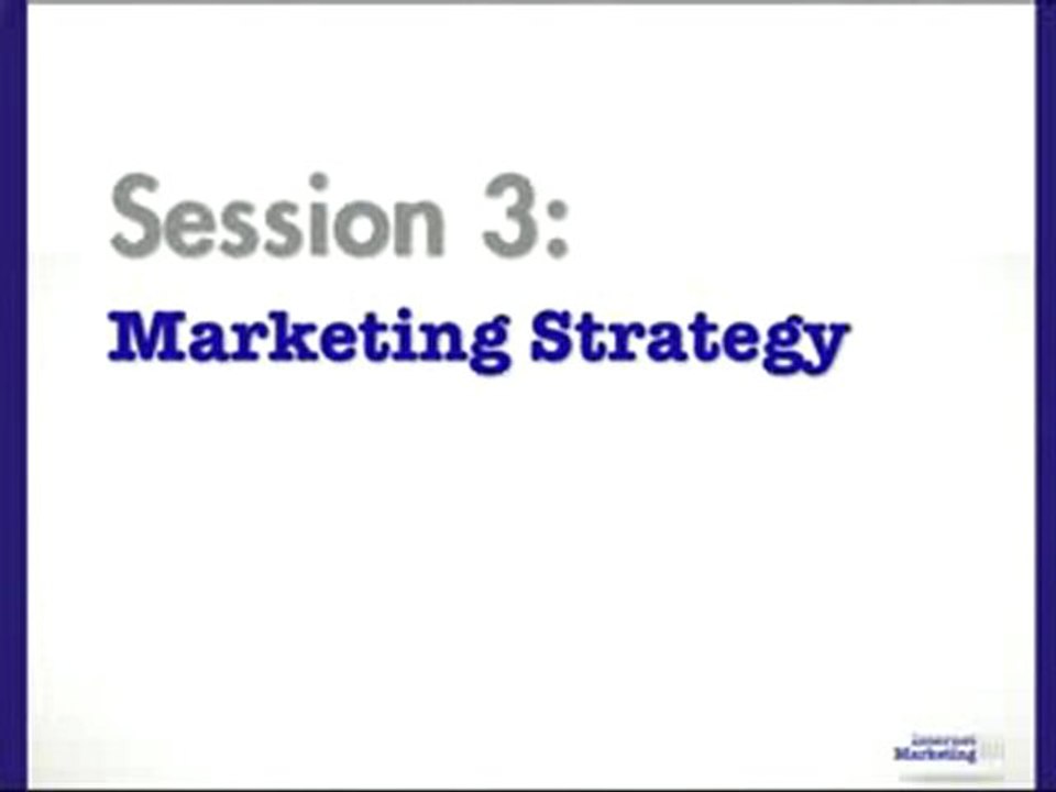 Internet Marketing 101 [3/6]