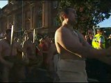 Rugby World Cup 2011 Opening Ceremony Kickoff part 4 of 5