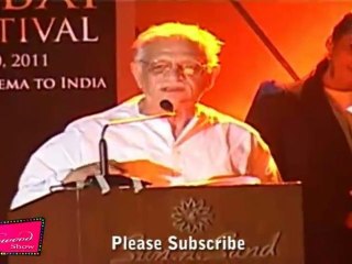 Veteran Writer Gulzar Bestowed With Life Time Achievement Award