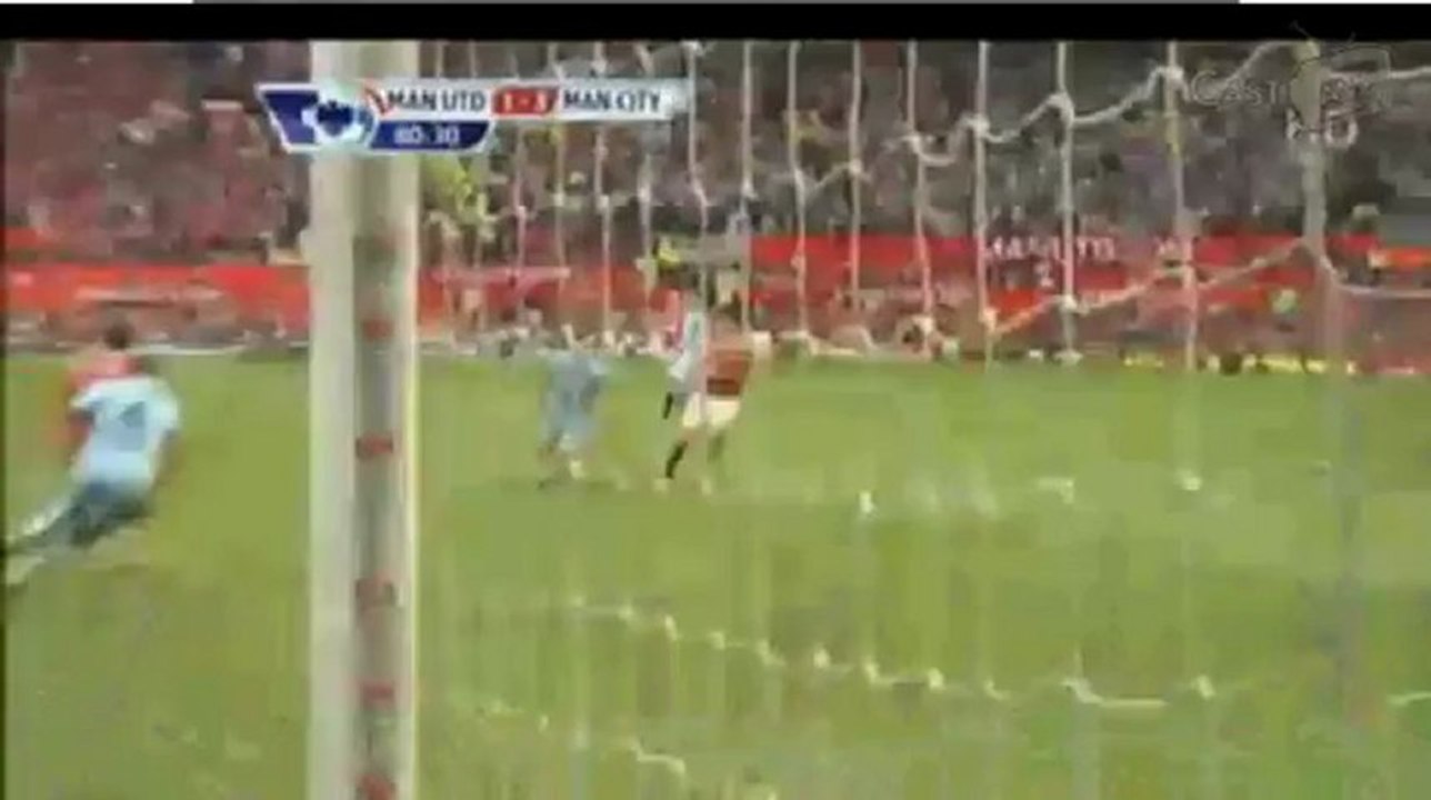 Manchester United 1-3 Manchester City Fletcher