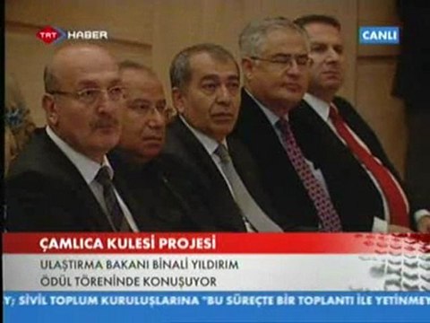 Ulaştırma Bakanı Binali Yıldırım Çamlıca Ortak Anten