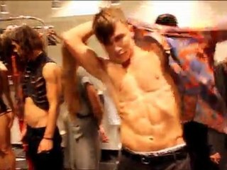 Sasha.Kanevski S/S 2012. Backstage, MBFWK (22.10.2011)