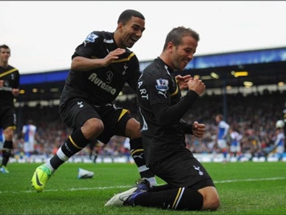 Blackburn 1-2 Tottenham Van der Vart great-double