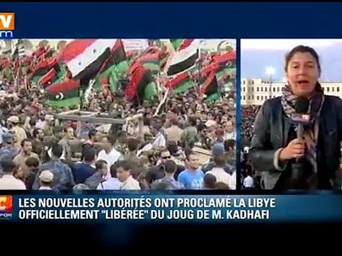 La Libye officiellement libérée de Kadhafi