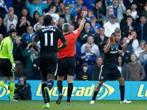 QPR 1-0 Chelsea Helguson penalty, Bosingwa, Drogba sent-off