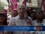 Antonio Ledezma visitó a los habitante de Santa Cruz en Baruta