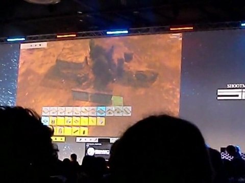 Shootmania présentation par Nadeo editeur de map au Paris Games Week 2011