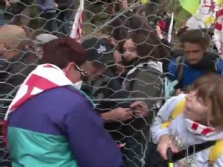 Italie: manifestation contre le projet de TGV Lyon-Turin