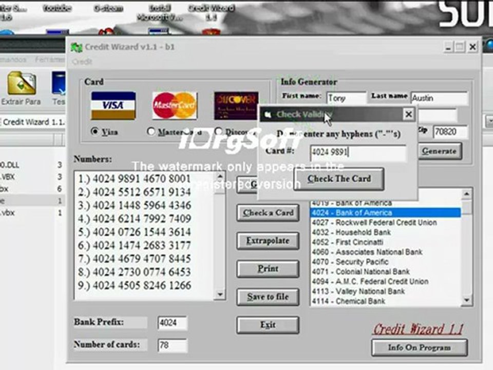 Credit card wizard 145 Credit card wizard 145