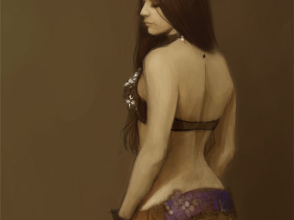 Speed Painting : Belly dancer