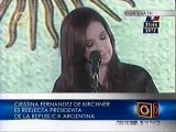 Cristina Fernández llama a la 