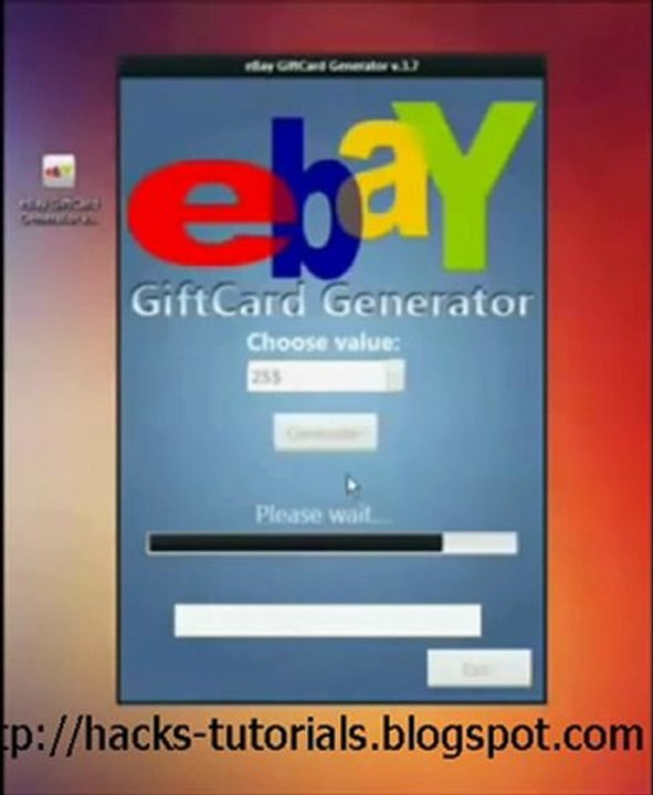 Ebay Gift Card Generator Lastest With Proof 24 OCTOBER 2011