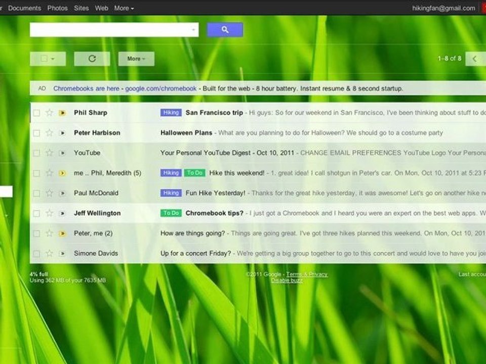 New Gmail Design