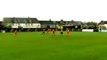 Auchinleck Talbots Goalkeeper Andy Leishman Scores From His Own Area