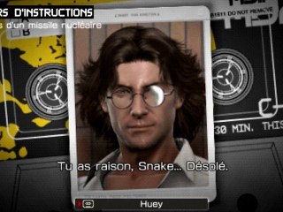 Metal Gear Solid Peace Walker - Briefing de Huey