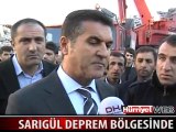 Mustafa Sarıgül Deprem Bölgesinde