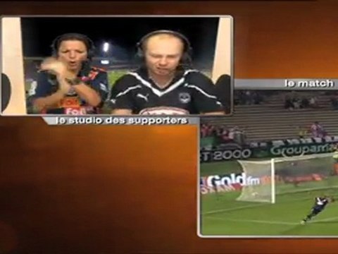 Studio des supporters Bordeaux - Montpellier