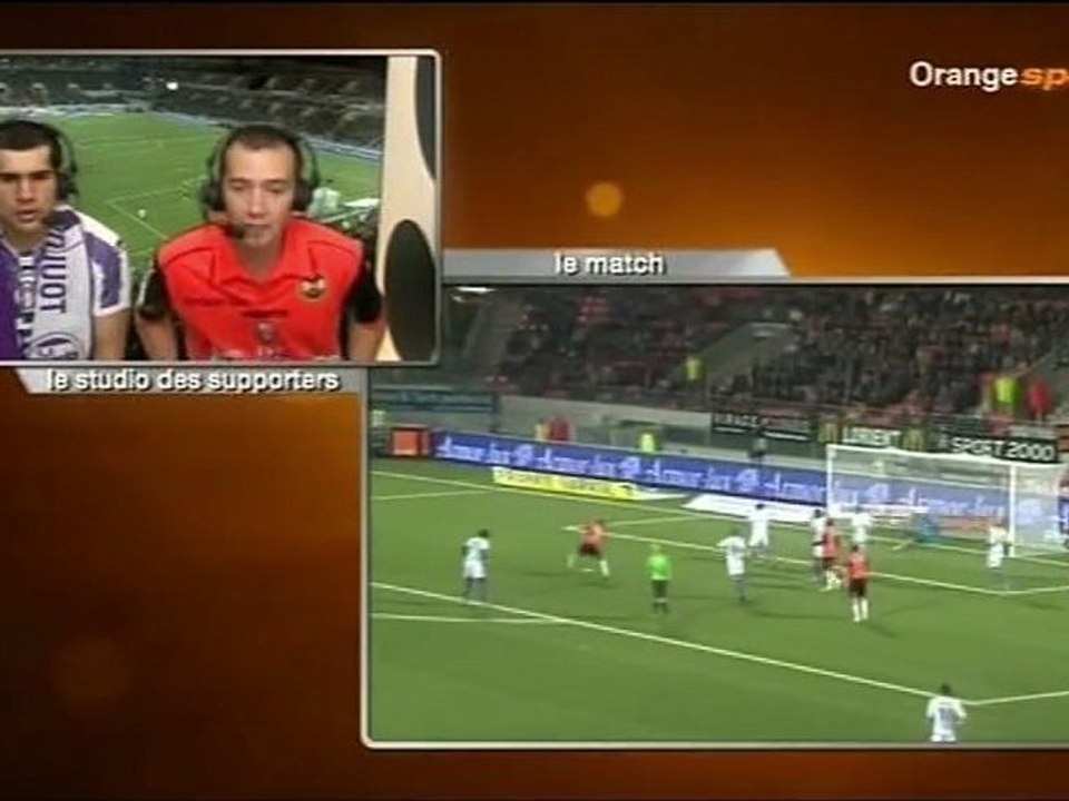 Studiodes supporters Lorient-Toulouse