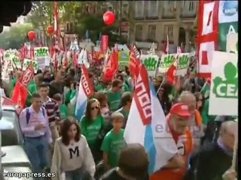 CC.OO. se manifiesta por la educación pública