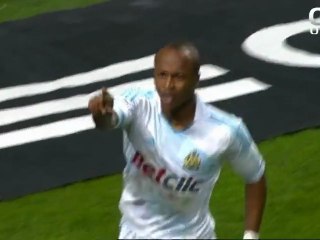 Le doublé d'André Ayew contre Ajaccio