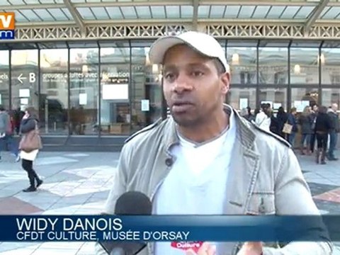 Le musée d'orsay en grève pour plus de personnels