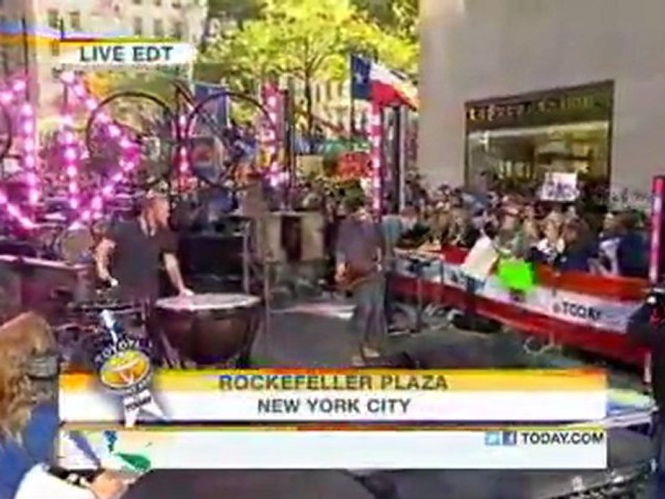 2011-10-21 The Today Show - Viva La Vida