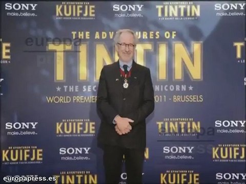 Tintín vuelve a Bélgica para su estreno mundial