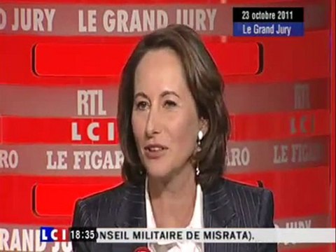 Ségolène Royal invitée du Grand Jury RTL-LCI-Le Figaro